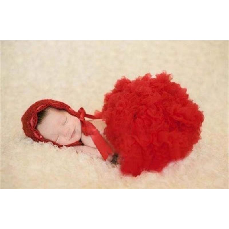 【出租】紅色蓬蓬裙造型服⭐寶寶寫真服