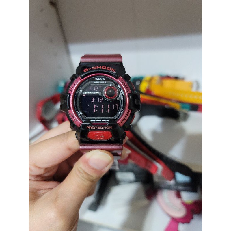 casio g-shock g-8900sc 防水200米 功能正常但很髒 錶帶不是原裝的顏色(有換過,但也是原廠錶帶)