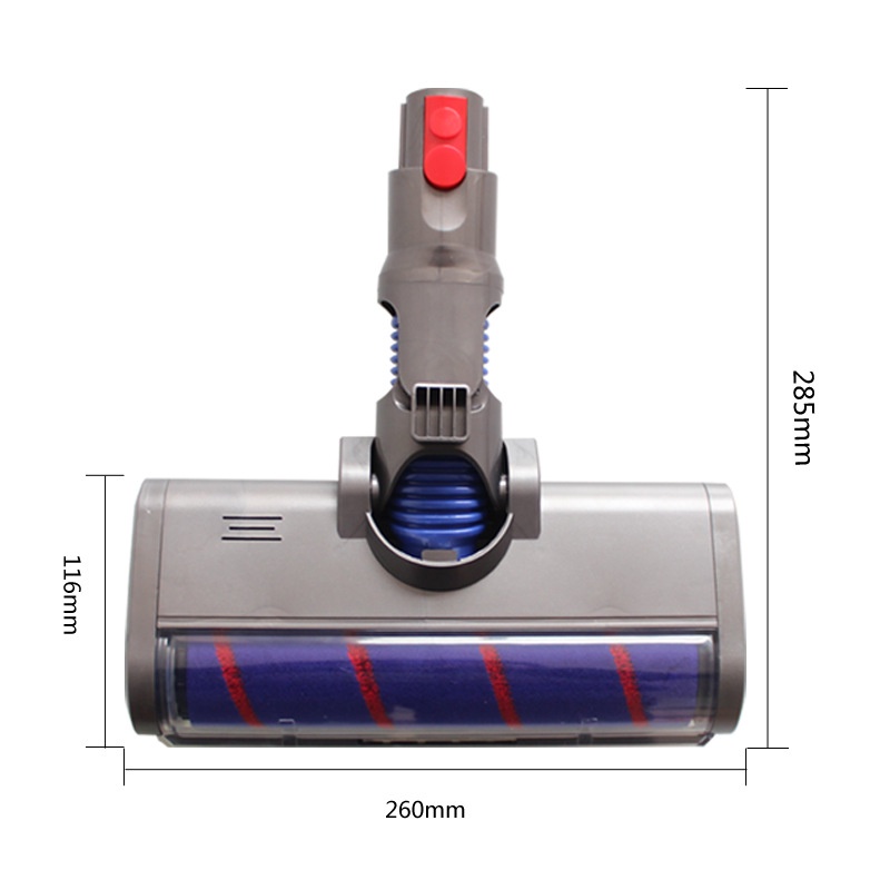 副廠 Dyson戴森吸塵器V10輕量版digital Slim SV18 配件 絨毛刷頭 吸頭 TOYOTA贈品的吸塵器