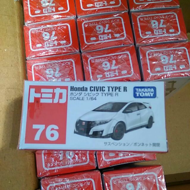 TOMICA 多美 TOMICA 76號 HONDA CIVIC TYPE R 一般