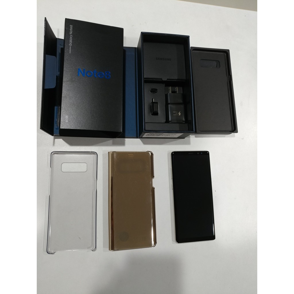 Samsung Note8 金色64G (二手) 8/18更新，目前已預約3個囉！