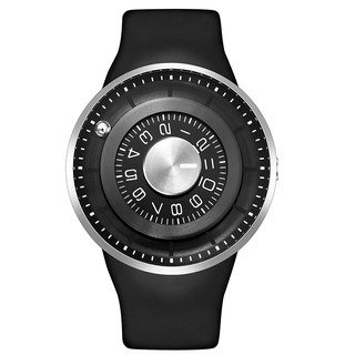 【odm】JUPITER木星系列滾珠設計腕錶-黑銀款/DD159-01/台灣總代理公司貨享兩年保固