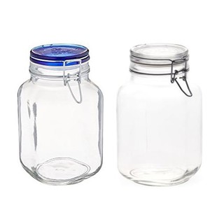 義大利進口 Bormioli Rocco FIDO 大型玻璃密封罐 2L 【咖啡豆、花茶、糖果餅乾、醃漬物皆適用】
