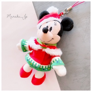 ［稀有絕版］日本東京迪士尼園區限定 老物 聖誕節限定 米老鼠 米奇 米妮 吊飾 鑰匙圈 娃娃 魔樂町JP日貨🎪