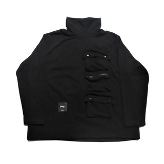 PUNX SPLICE L/S TEE 工裝多口袋拼接高領TEE【 PUNX 】