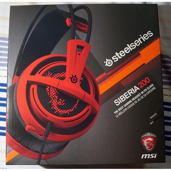 【全新未拆】Steelseries siberia200 遊戲耳機 ~限量銷售~