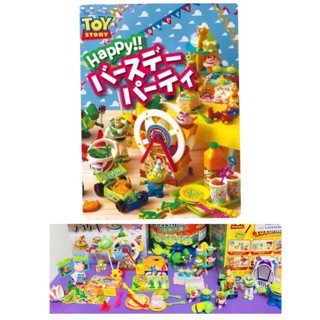「已絕版🔚可代找」‼️✨一套八款 迪士尼 生日派對 盒玩 食玩 re ment 玩具總動員 三眼怪胡迪