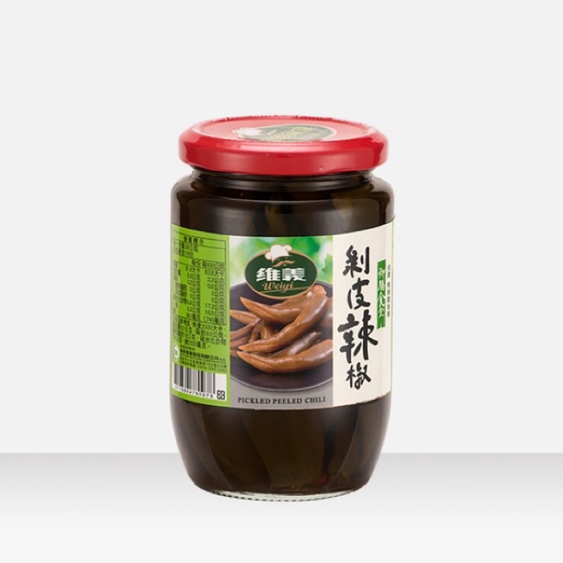 味達-【乾貨】御膳食堂 / 剝皮辣椒🌶️ / 全素 / 辣椒 / 380g / 維義【超商最多8瓶】