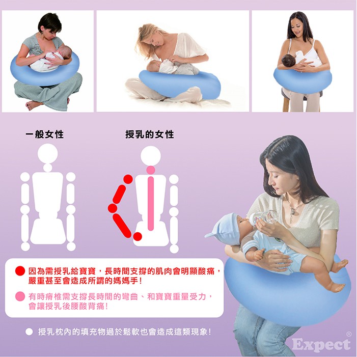 福利品 贈夏日枕套 多功能授乳枕寶寶學坐枕孕婦哺乳枕媽媽哺育枕 防水可拆洗 蝦皮購物