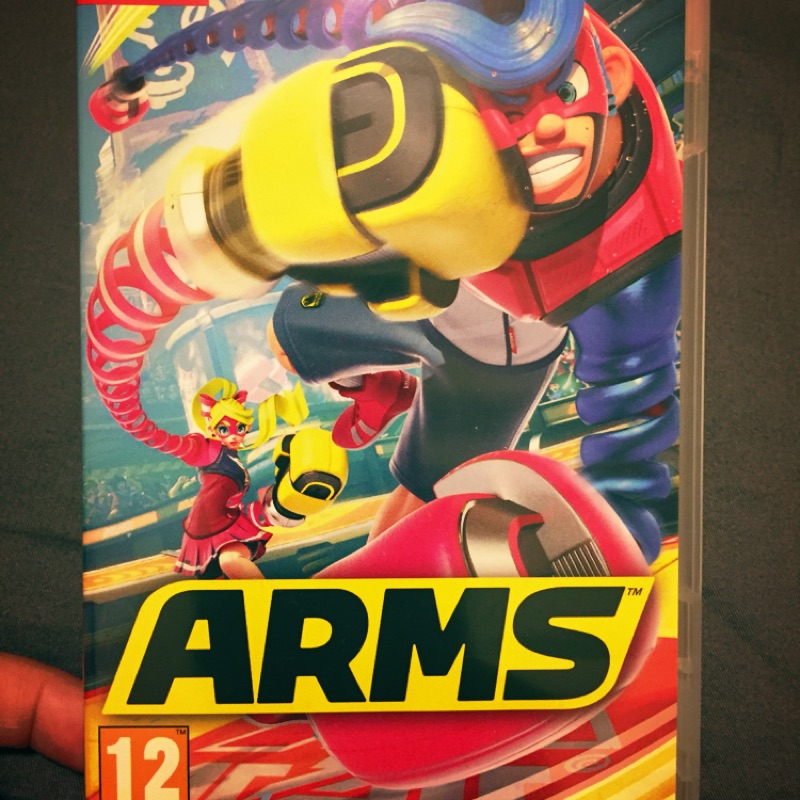 Nintendo Switch Arms 遊戲片 二手