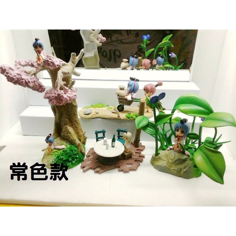 日本備長炭少女場景模型2 盒玩模型