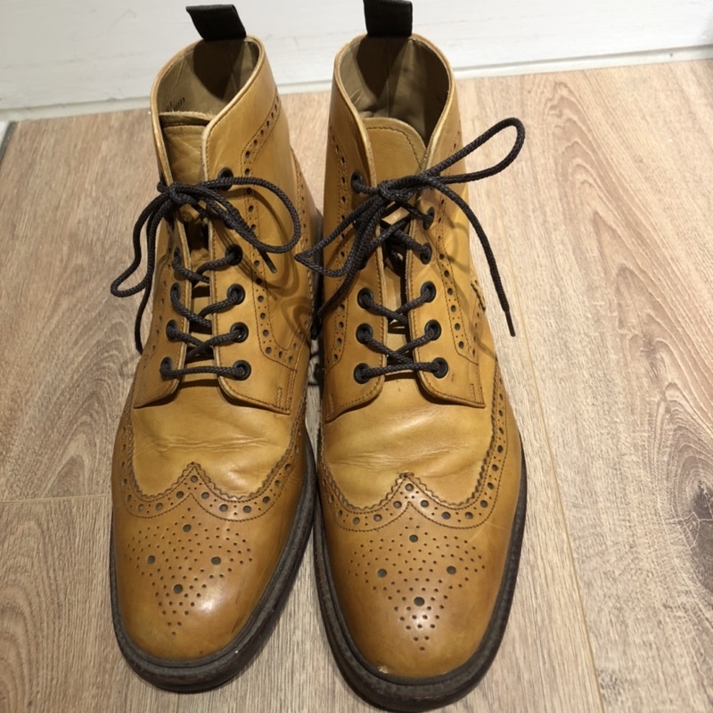 LOAKE1880 Burford2 8 1/2焦糖色(TAN)英國製經典獵靴 thurs