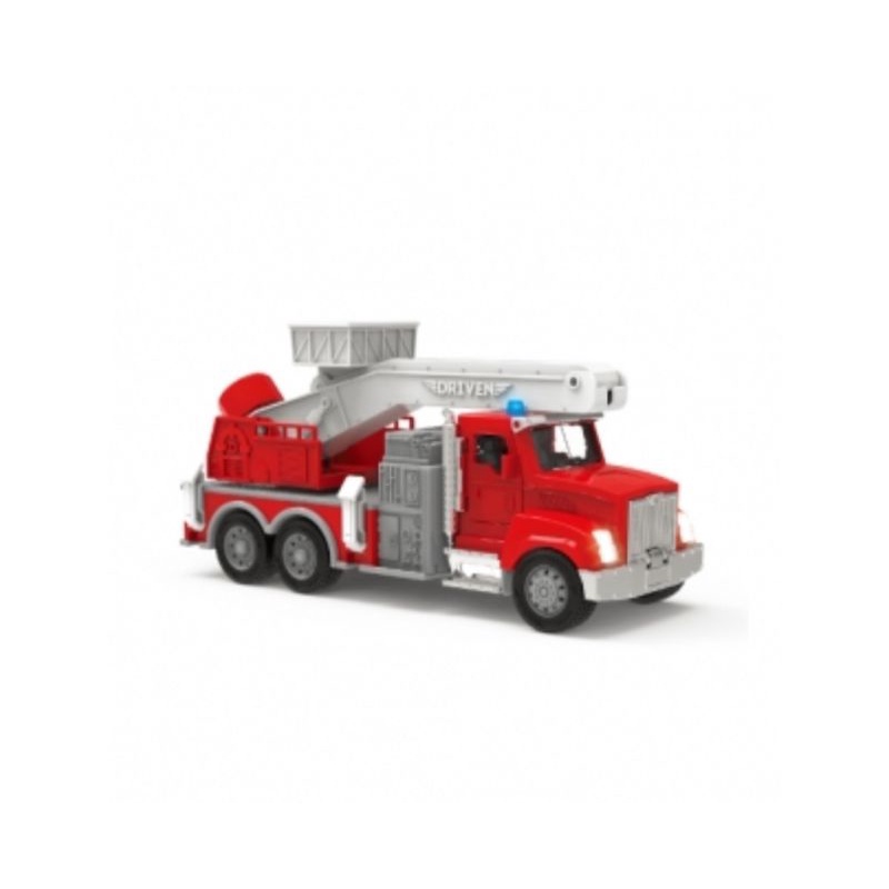 B.toys Driven系列 小型交通造型玩具 兒童玩具 玩具車 警車 雲梯車 挖土機 消防車