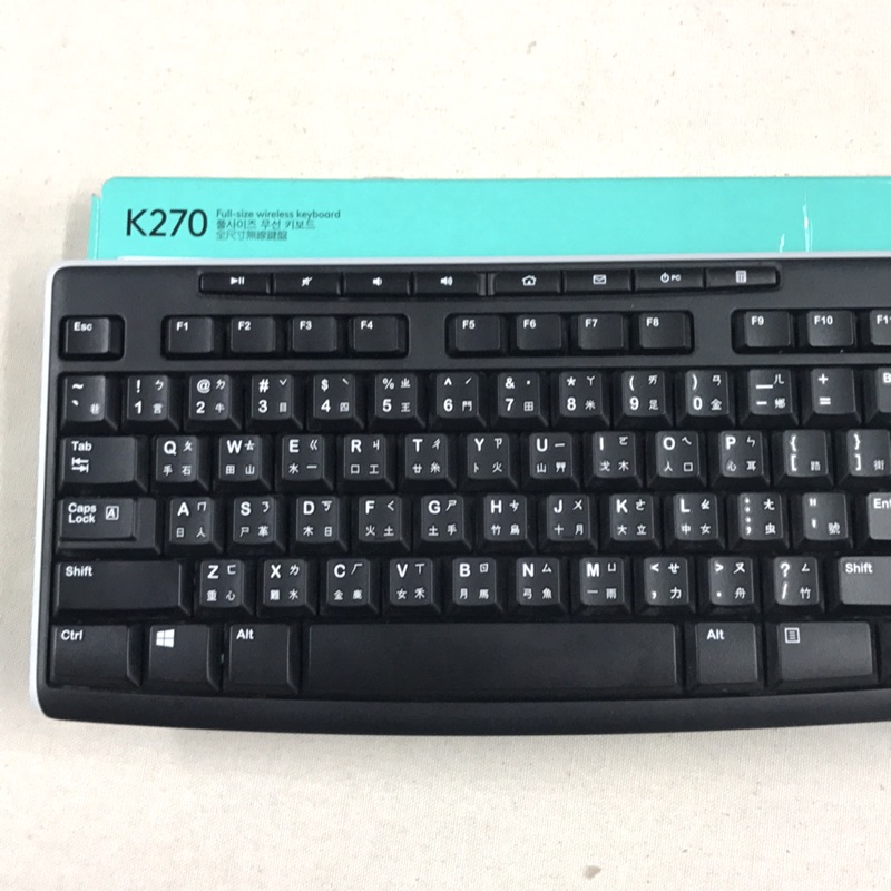 羅技 logitech k270 無線鍵盤 二手