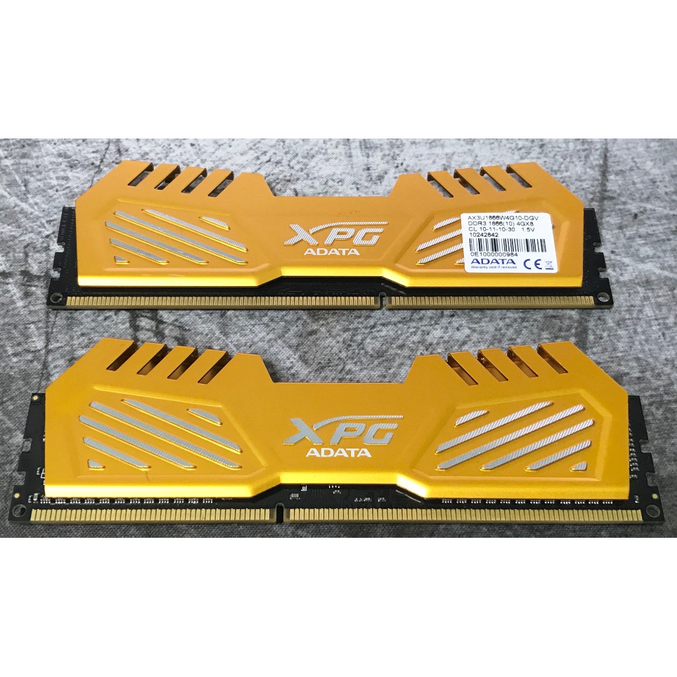 ADATA XPG DDR3 4G x 2