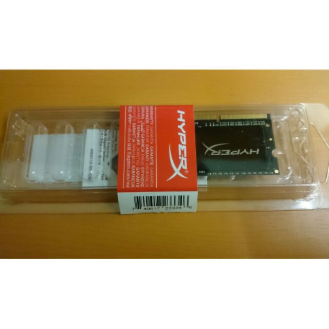 金士頓 Hyper DDR3 1600 8G 低電壓