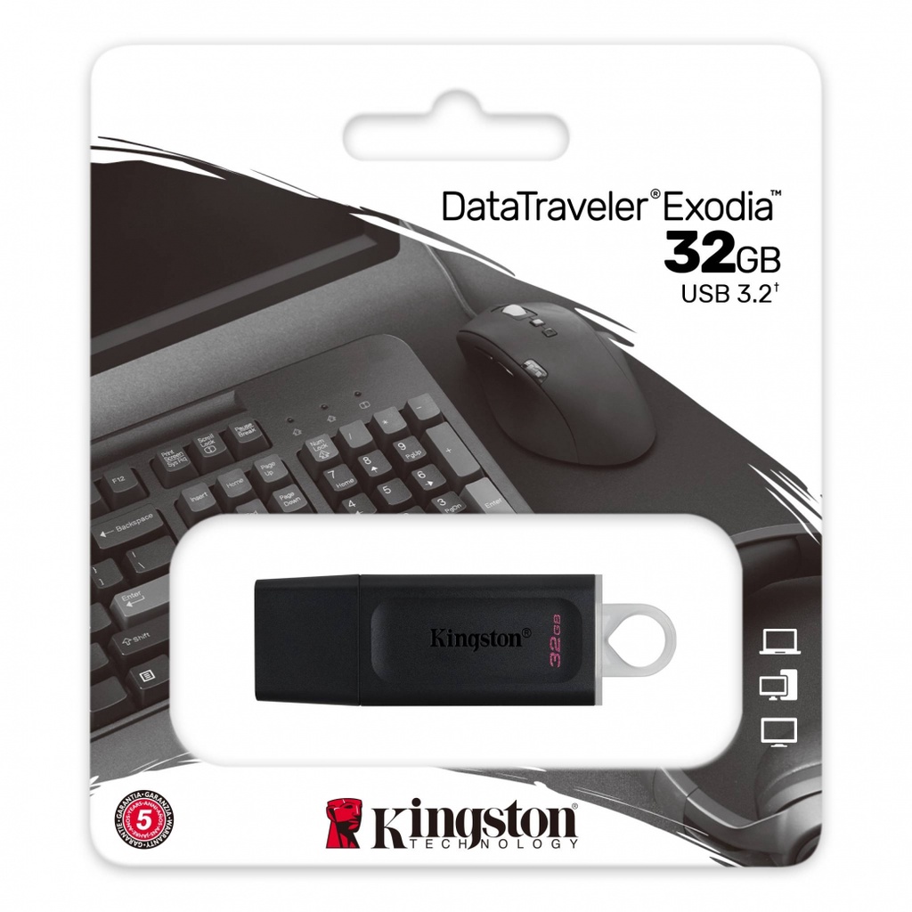 Kingston USB3.2 Gen  1隨身碟 DataTraveler 32GB/64GB/128GB