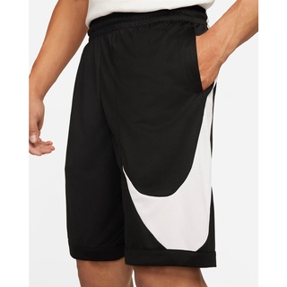 隔日到貨 M號🔥 NIKE DRI-FIT 側面 大勾勾 籃球褲 運動褲 運動短褲 雙邊口袋 DH6764-013 黑白