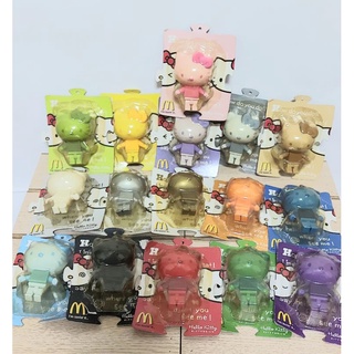 【彩虹積木凱蒂貓吊卡】2006麥當勞｜麥當勞復古玩具 Hello Kitty彩虹積木｜彩虹kitty 整組收藏★舊潮★
