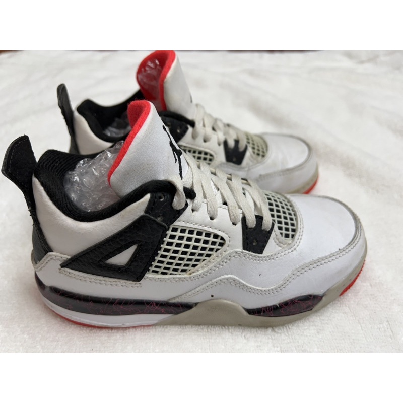 「喬迷小舖」絕版正品Air Jordan 4代童鞋 尺寸12c（18cm）