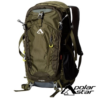 【PolarStar】透氣登山背包 40L『軍綠』P20802