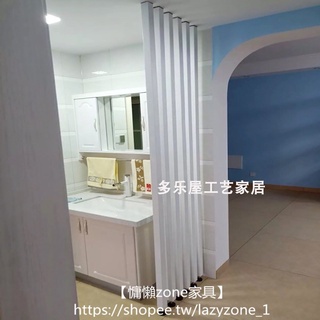 【慵懶zone傢俱】卓凡宜家屏風客廳隔斷鐵藝現代簡約北歐風方條實木豎家具店家居