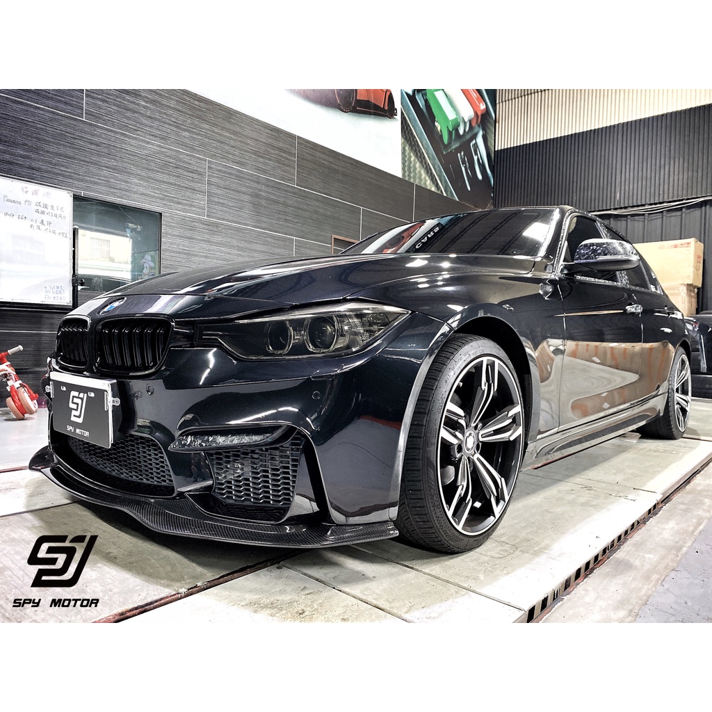 【SPY MOTOR】BMW F30 F31 M3前保桿碳纖維前下巴