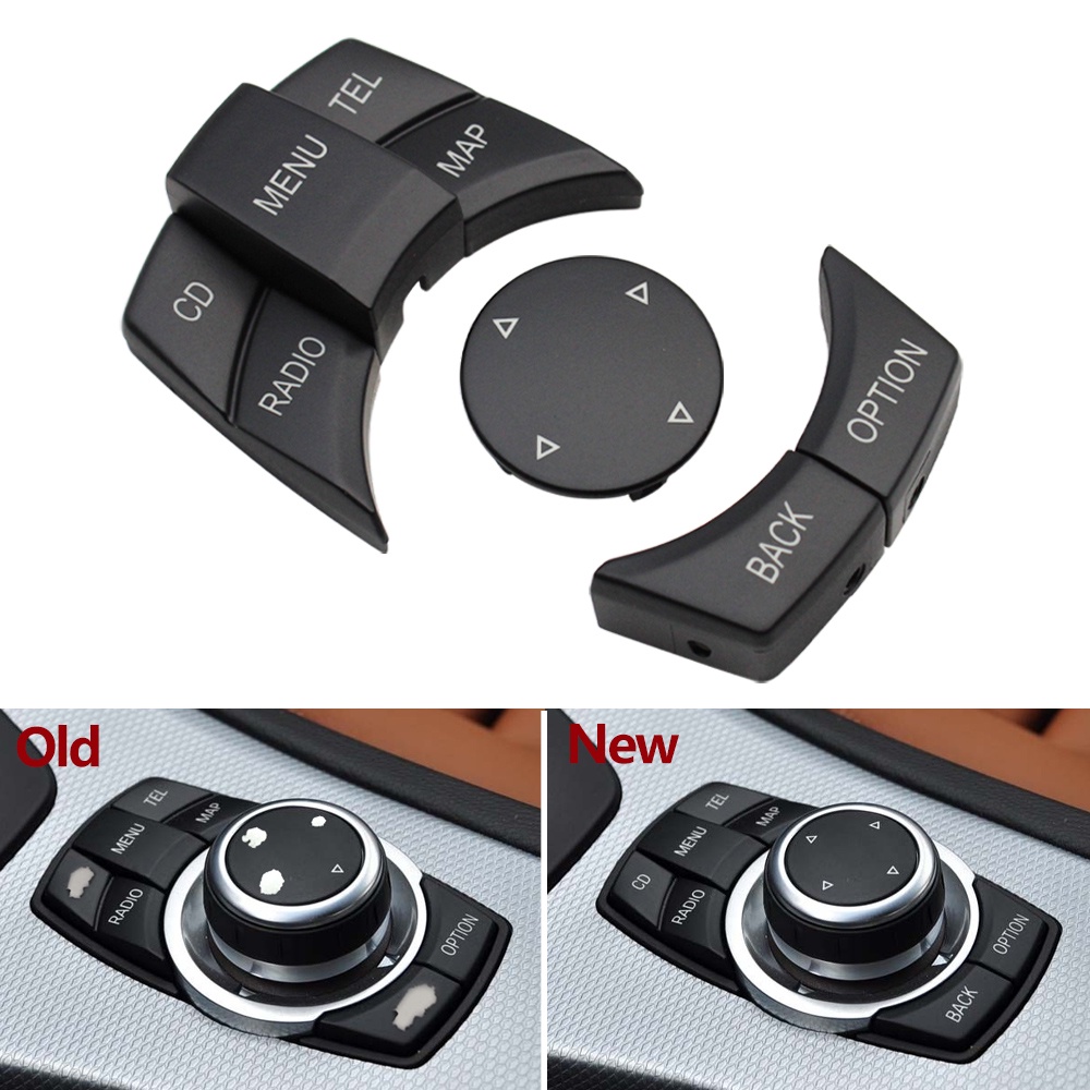 汽車 CIC IDrive 多媒體控制旋鈕菜單按鈕鍵, 用於寶馬 E84 E90 E91 E92 E70 E71 E72
