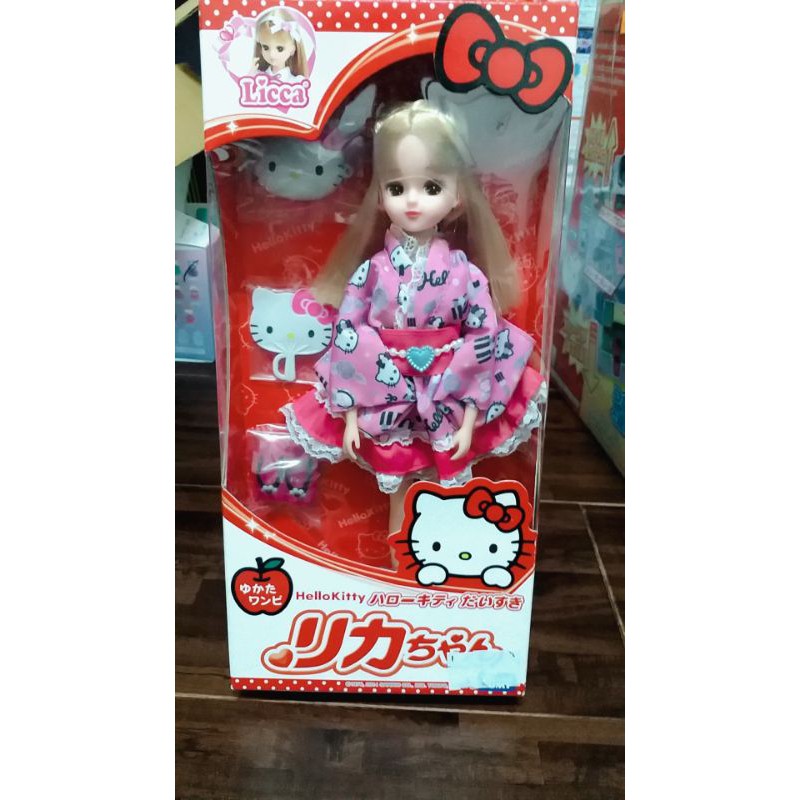 Licca 莉卡 莉卡娃娃 HELLO KITTY KT夏衣 浴衣 聯名系列 Hello Kitty