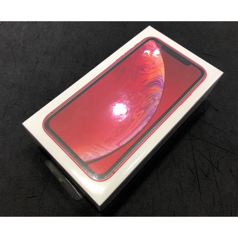 I Phone XR 128G 紅色 （全新未拆封）