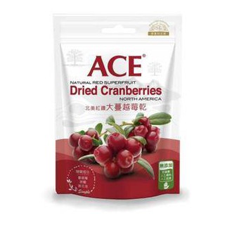 ACE 北美紅鑽大蔓越莓乾180公克/包