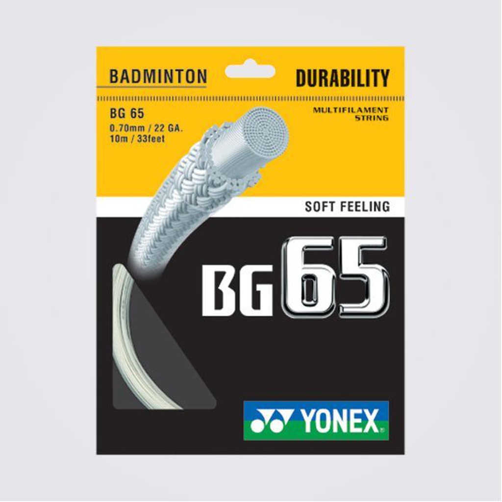 【力揚體育 羽球店】 YONEX 專業 羽球拍線 BG65 羽球線