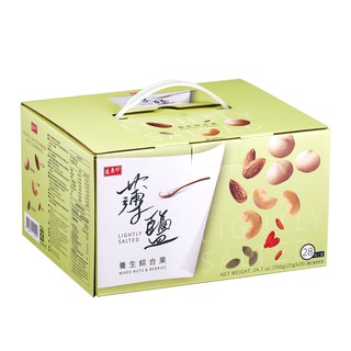 【蝦皮特選】盛香珍 薄鹽養生綜合果量販盒700g(28小包入) 超值箱
