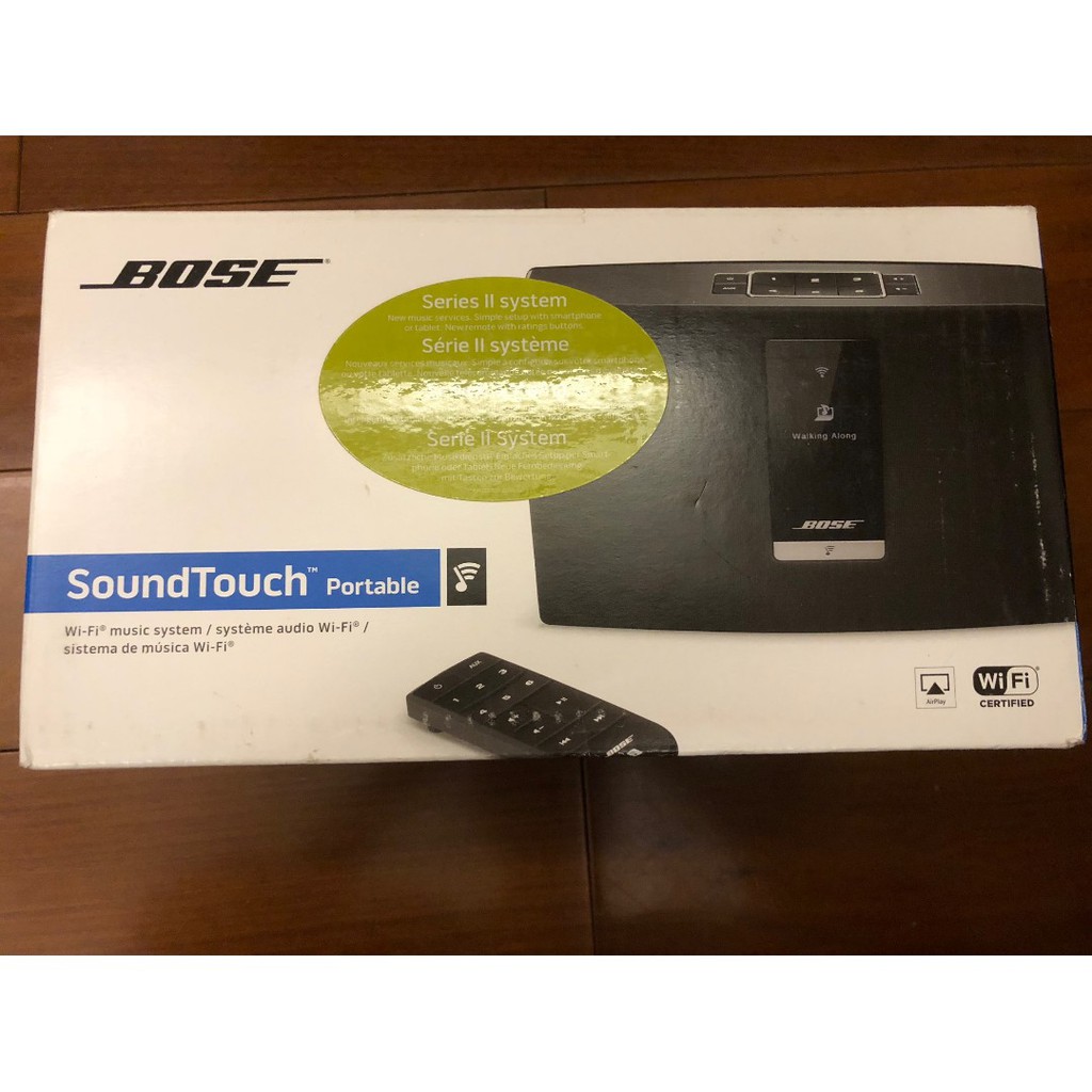 降價換現金 全新未拆封 BOSE SoundTouch Portable II 可攜式 Wi-Fi 無線音響