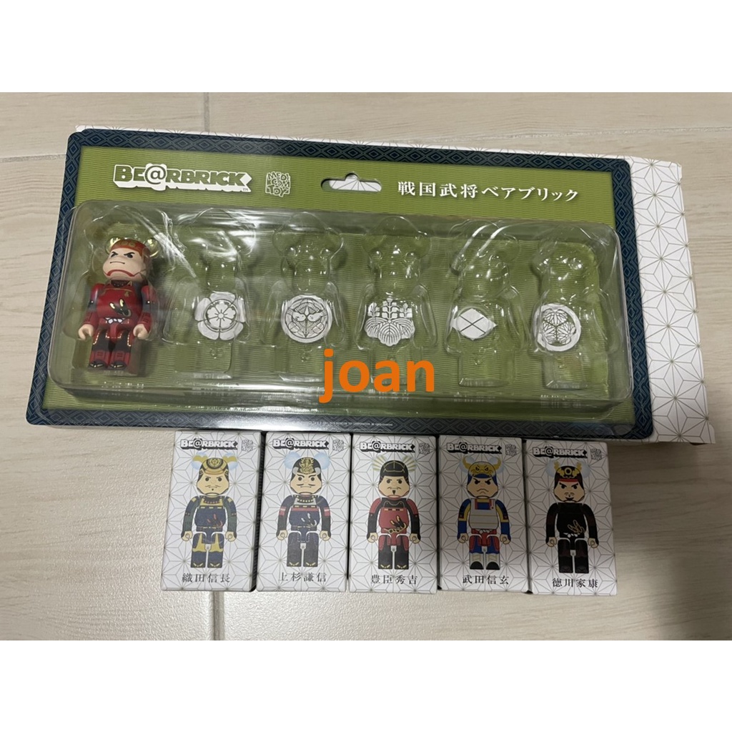 正版be Rbrick 100 戰國武將真田信村織田信長上杉謙信豐臣秀吉德川家康武田信玄收納盒 蝦皮購物