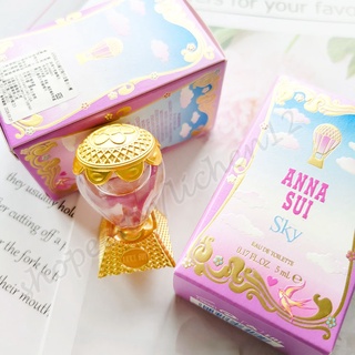 ANNA SUI 安娜蘇 綺幻飛行淡香水 5ml 盒裝 原廠 小香水 公司貨 中文標籤 花果香調 體驗 試用 沾式 現貨