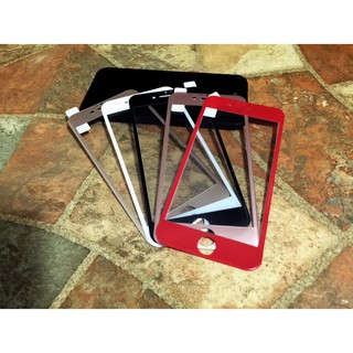 軟邊 滿版玻璃貼 紅色 iPhone 8 Plus 6s i6 6+ iX i7 i8p 鋼化膜 螢幕保護貼 不碎邊防摔