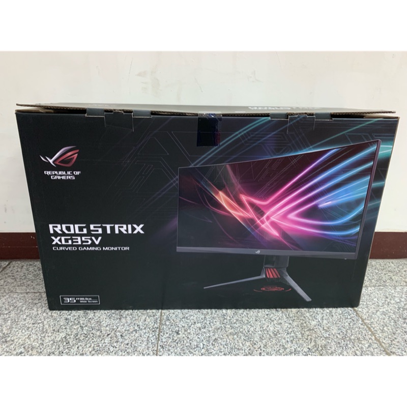 華碩 35吋電競曲面螢幕 ROG Strix XG35VQ