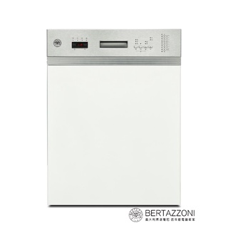 BERTAZZONI博塔隆尼義大利DW603SIDV-60半崁式洗碗機 220V/60HZ15人份 自動開門 嘉儀家品