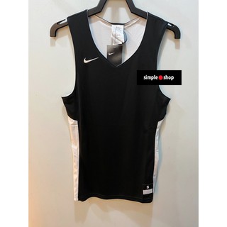 【Simple Shop】NIKE Dri-FIT 籃球背心 NIKE雙面穿 球衣 黑色 白色 男 867766-012