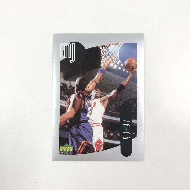 1998 UPPER DECK UD MICHAEL JORDAN #43 喬丹 貼紙卡 收藏卡 球員卡 籃球卡