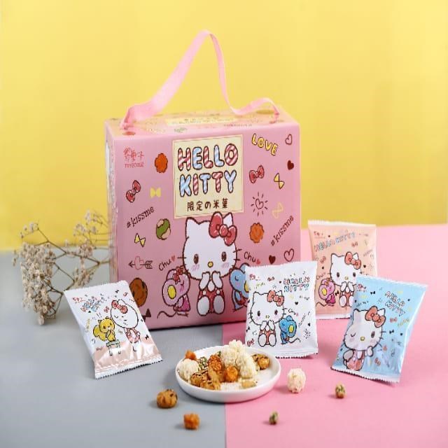 SNACK HELLO KITTY GIFTBOX 翠菓子  綜合米菓-限定禮盒 (15入/盒)