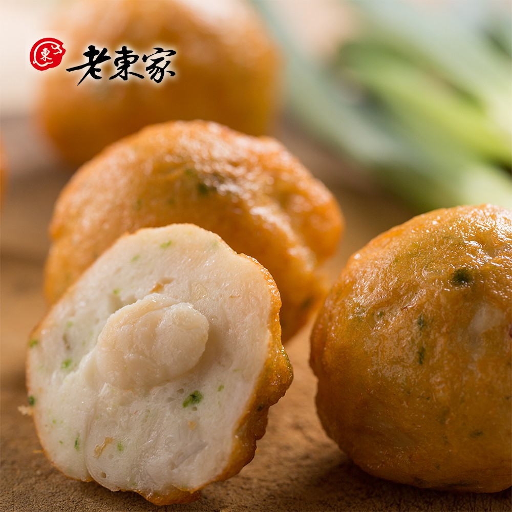 老東家 金饌干貝花枝丸 蝦皮購物