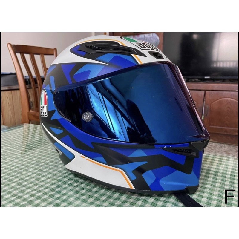 AGV CORSA R Espargaro 2017 44 HP藍色L