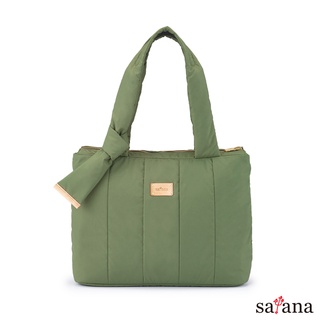 【satana】Light Air白日夢托特包-橄欖綠(SLA0030)｜包包 肩背包 手提包 媽媽包 托特包女生
