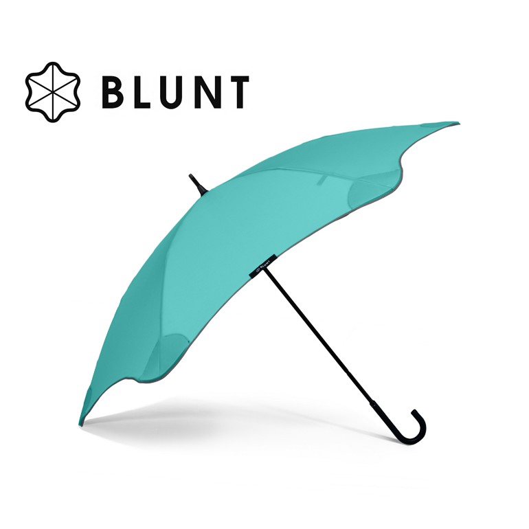 【BLUNT 紐西蘭 Lite 3+ UV抗強風勾勾傘《蒂芬妮綠M》】BLT-L04/摺疊傘/自動傘/悠遊山水