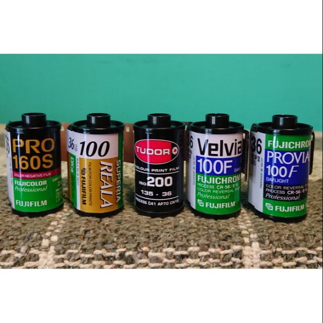 FUJI PRO 160S REALA RDP3 負片 正片 過期底片組合包