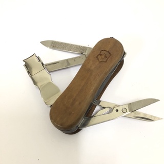[沐沐屋］victorinox 維氏 Nail Clip 580 胡桃木 指甲剪瑞士刀
