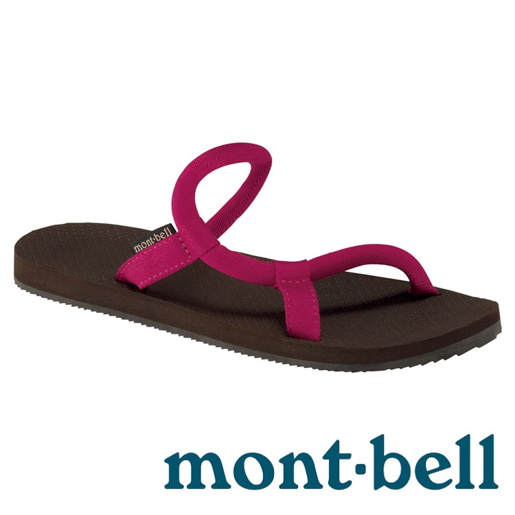 【台灣黑熊】日本 mont-bell Sock-On Sandals 男女款 拖鞋 1129476 /桃紫
