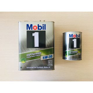頂級全合成機油 美孚 日本 MOBIL 1 ESP 5W30 柴油車用 1L 4L